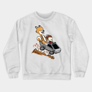 Doge Car Driver Crewneck Sweatshirt